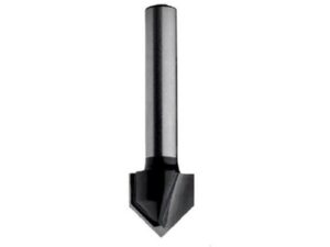 CMT 81503 Contractor V-Grooving Bit, 1/2-inch Diameter, 90° Cutting Angle, 1/4-inch shank