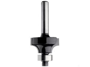 CMT 83806 Contractor Roundover & Beading Bit, 1-1/4-inch Diameter, 3/8-inch Radius, 1/4-inch Shank