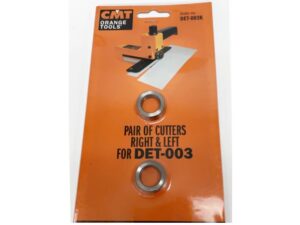 DET-003K - Par de cortadores derecho e izquierdo para cortadora de laminados DET-003 o CO15L