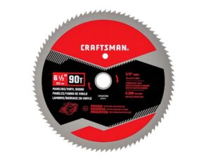 Craftsman 6-1/2 in 90T Saw Blade Paneling & Vinyl - CMAS261290