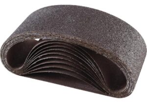 4 in x 24 in sanding belt, 50 grit