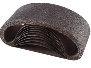 4 in x 24 in sanding belt, 100 grit