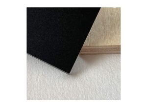 Black ultra matt AX acrylic laminate - SO801
