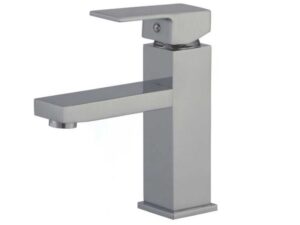 Mezcladora para lavamanos marca Foxtail Millennial 6 in brushed nickel 974018-BN