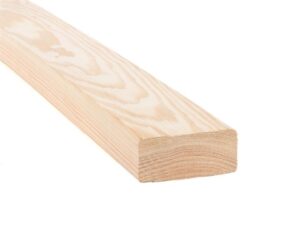 2 in x 4 in x 10 ft rough untreated pine lumber