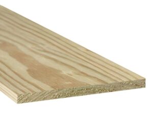 Madera de pino SYP 1 in x 12 in x 12 ft tratada D/C