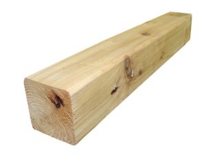 Madera de pino SYP 4 in x 4 in x 8 ft sin tratar #2