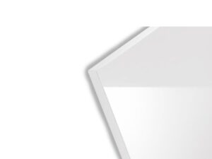 Panel MDF Maxxi gloss white 1 cara 3/4 in x 4 ft x 9-3/4 ft