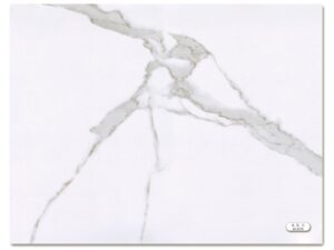 Panel de mármol decorativo de PVC 1/8 in x 4 ft x 8 ft - Winter Carrara
