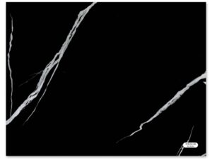 PVC Decorative Marble Sheet 1/8 in x 4 ft x 8 ft - Midnight Marble