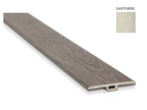 Moldura en T para piso Giorgia Santorini de 8 ft