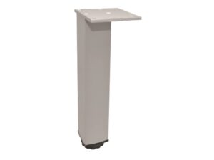Pata Imex 4 in cuadrada ajustable a 5-1/4 in aluminio A625-4-AL