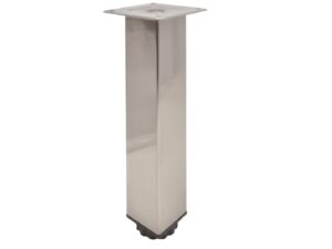 Pata Imex 8 in cuadrada ajustable a 9-1/4 in chrome C822-8-CH