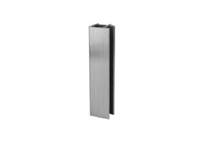 Connector for toe kick, stainless steel color, 10 ft