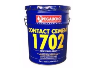 1 galón de contact cement Pegaucho clear - 1702