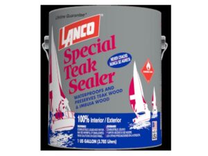 1 gallon Lanco interior/exterior Special Teak Sealer - TS100-4