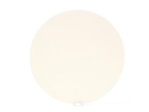 3M Trizact Hookit Film Disc, Hook and Loop Attachment, Aluminum Oxide, 5 in Diameter, White, 4th step
