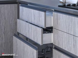Rincomatic profile handle Syma32, 8.5 ft, Matt Silver (35)