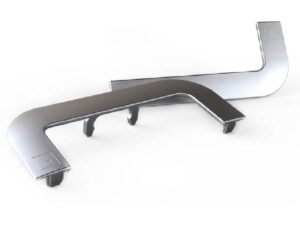 Euro end cap for upper black gola (GSN) - TGSN