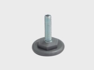 35 mm gray leveler for oval structural profile - NIVPLGR35MM