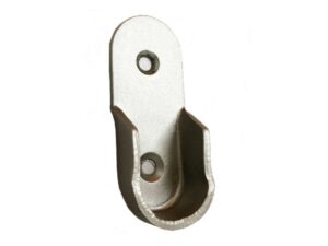 Aluminum oval closet tube side support kit for structural profile - KMCST001