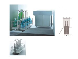 Organizador extraíble para debajo del fregadero IMEX - 307020 - 11-1/4 in x 18-3/8 in x 16-3/4 in