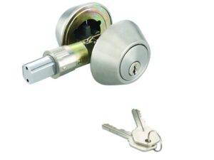 Cerradura Dead Bolt Redstar Con Llave - D102SS