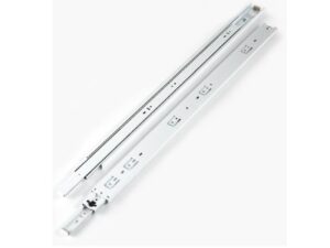 White full extension ball bearing slide 14 in