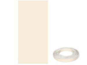 Rollo de edge banding - 152-31 - Almond con pega - Brillo - 7/8 in de ancho x 984 ft de largo