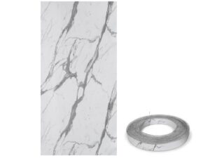 Rollo de edge banding - 5574-31 - Statuario - Brillo - 1-3/4 in de ancho x 492 ft de largo