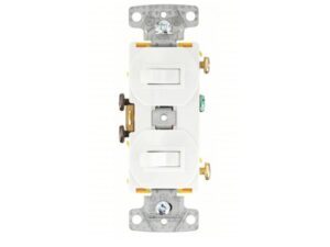 Switch de combinación de dos direcciones blanco 15A