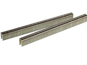 Staples 1/4 in crown x 7/8 in long, gauge 18, 5000-pieces box - L12BAB
