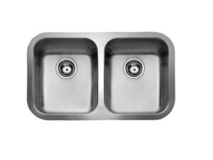 Fregadero undermount doble 8 in standard 33 in x 18 in x 8 in
