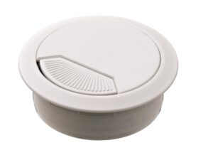 Cable Grommet, two-piece, plastic, white, 60mm 2-3/8 in - 429.99.726