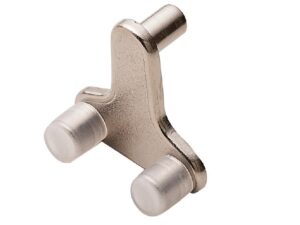 Glass Shelf Support, Zinc, Ø5 mm - 282.23.716