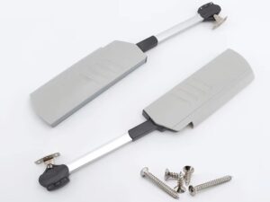 Brazo heavy duty para puerta de gabinete instalación izquierda - A581-L