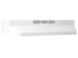 White kitchen extractor