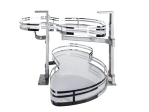 Imex two-tier peanut shaped organizer for blind corner, left or right opening - 101061