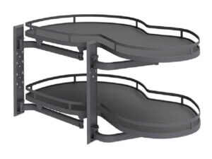 Lazy Susan en forma de maní para esquina ciega derecha - 101010A - HSO837-02