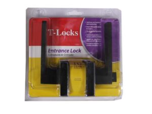 Toledo Interior black leverset with key - T631LUUS514