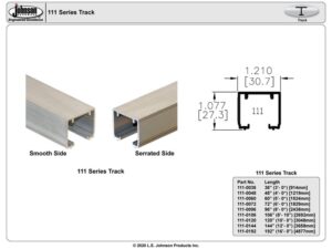 Corredera Johnson 111 de 12ft