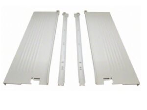 Blum METABOX 20 in Long x 3-3/8 in High Drawer Slide Set, White - 320M5000C15