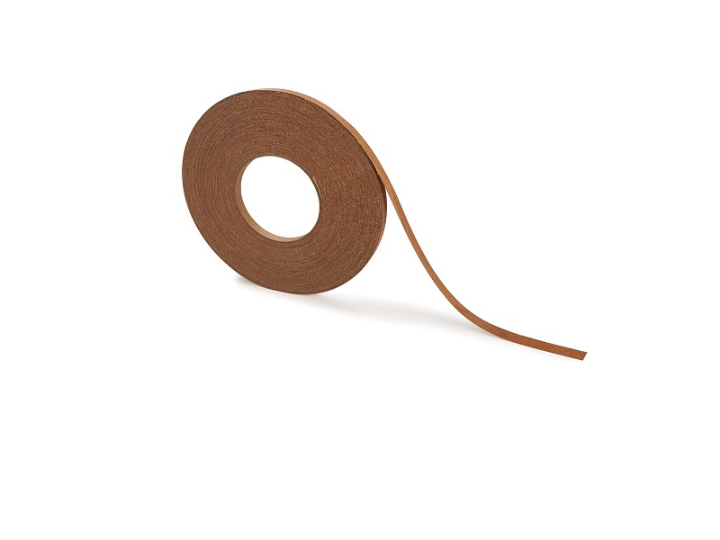 Mahogany preglued edge banding 7/8 in - per ft (250 ft per roll)