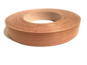 Pre-glued 7/8 in Cherry edge banding , per ft