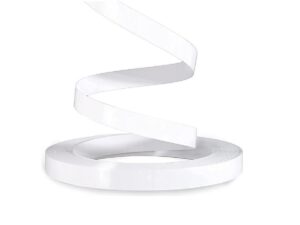 Rollo de edge banding - Designer White con pega - Brillo - 7/8 in de ancho x 300 ft de largo