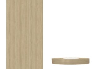 Rollo de edge banding - 5346 - Eclipse Ash / 5347 - Blonde Wood - 7/8 in de ancho x 492 ft de largo