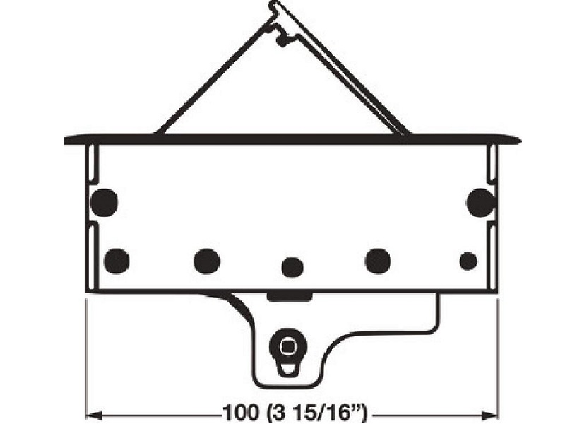 Multiplug empotrable negro electrico y de data. 1 toma de corriente y 2 puertos USB - 822.09.330