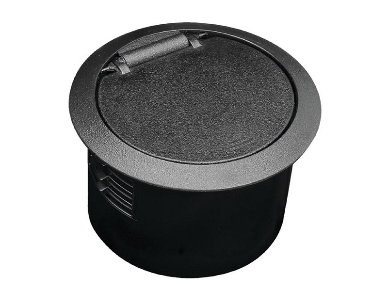 Docking Station 250, 1 Outlet, 1 USB-A Port, Black - 822.99.330