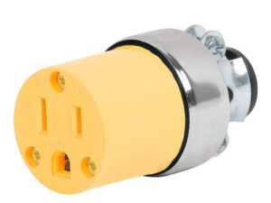 15 Amp 125-Volt 3-wire grounding female connector