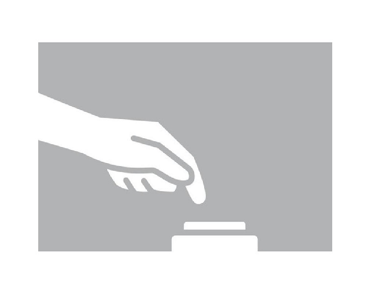 Switch push on/off Loox gris - 833.89.107